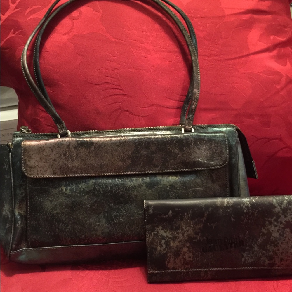 Authentic Jean Paul Gaultier handbag/wallet